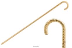 Accessories NZ PASOTTI Unisex ba G2 - Brass Walking Cane Luxury VB8JV196