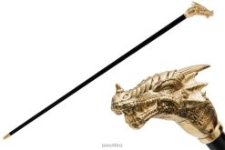 Accessories NZ PASOTTI Unisex ba K73ov - Golden Dragon Cane VB8JV240