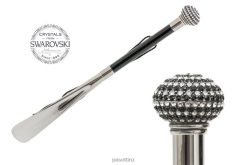 Accessories NZ PASOTTI Unisex cs W71BN - Bicolor Swarovski Handle Shoehorn VB8JV306