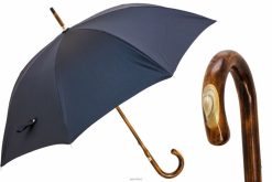 Umbrella | NZ PASOTTI Men 142F 52682-3 MC - Maple StickUmbrella with Horn Details VB8JV105