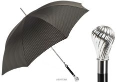 Umbrella | NZ PASOTTI Men 478 1084-4 W13 - Classic Umbrella, Silver Knob Handle VB8JV88