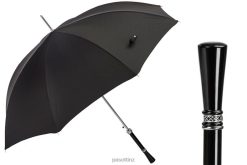 Umbrella | NZ PASOTTI Men 478 6278-1 W03 - Luxury Black Umbrella VB8JV84