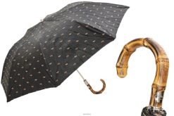 Umbrella | NZ PASOTTI Men 64 5880-1 B - Telescopic Umbrella with Whangee Handle VB8JV185