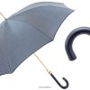 Umbrella | NZ PASOTTI Women 16 1408-34 P - Pied de Poule Navy Umbrella VB8JV469