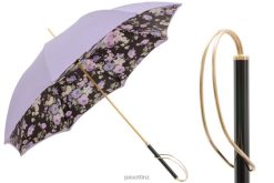Umbrella | NZ PASOTTI Women 189 52693-70 S - Lilac Flowers Umbrella, Double Cloth VB8JV345