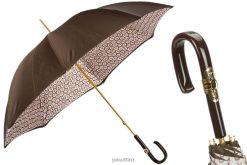 Umbrella | NZ PASOTTI Women 189 5E438-3 C26 - Geometric Umbrella with Little Circles, Double Cloth VB8JV485