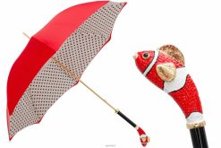 Umbrella | NZ PASOTTI Women 189 93422-283 K13 - Red Fish Umbrella VB8JV545