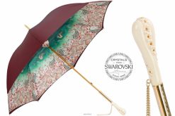 Umbrella | NZ PASOTTI Women 189 VF662-8 Z5 - Burgundy Paisley Umbrella VB8JV434