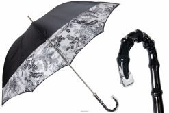 Umbrella | NZ PASOTTI Women 189N 50783-7 N5 - Umbrella Fiori Neri VB8JV328