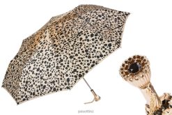 Umbrella | NZ PASOTTI Women 257 1411-29 P11 - Leopard Print Folding Umbrella VB8JV585