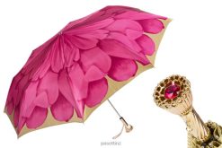 Umbrella | NZ PASOTTI Women 257 21065-30 P11 - Pink Dahlia Folding Umbrella VB8JV576