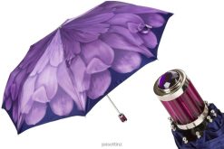 Umbrella | NZ PASOTTI Women 257 21065-71 S11 - Gorgeous Purple Flower Umbrella VB8JV611
