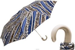 Umbrella | NZ PASOTTI Women 257 5A003-33 P - Folding Umbrella with Pearl Print VB8JV610