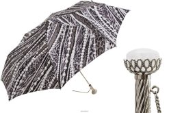 Umbrella | NZ PASOTTI Women 257 5A003-34 A29 - Folding Umbrella with Pearls Print VB8JV625