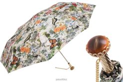 Umbrella | NZ PASOTTI Women 257 5D557-1 A29 - Folding Umbrella Butterflies VB8JV583