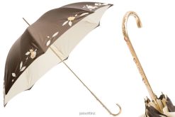 Umbrella | NZ PASOTTI Women 280 Plat-30 C22 - Luxury Hand Embroidered Umbrella VB8JV536